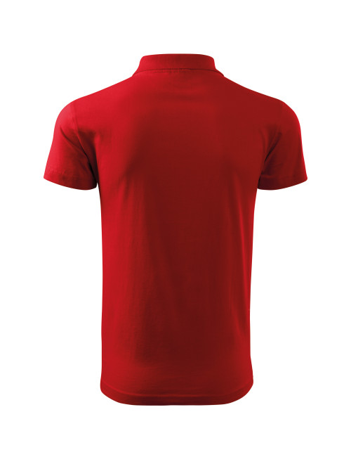 Herren-Einzelpoloshirt, Größe 202, rot Adler Malfini