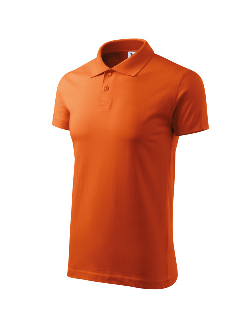 Herren-Einzelpoloshirt, Größe 202, orange Adler Malfini
