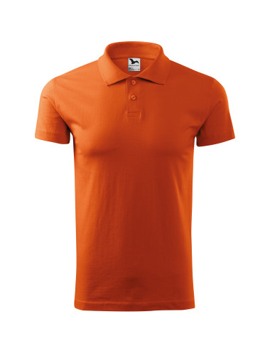 Herren-Einzelpoloshirt, Größe 202, orange Adler Malfini