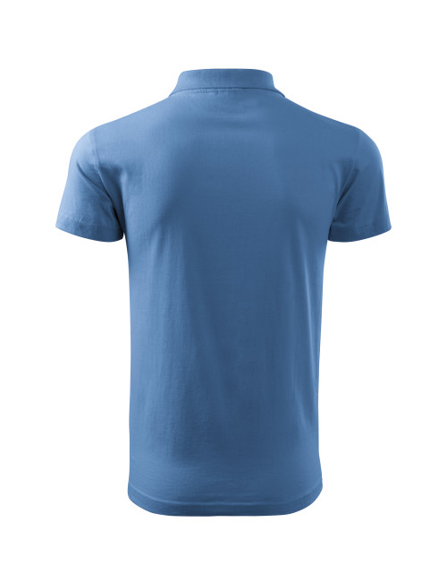 Men`s single j polo shirt. 202 sky blue Adler Malfini
