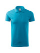 Men`s single j polo shirt. 202 turquoise Adler Malfini