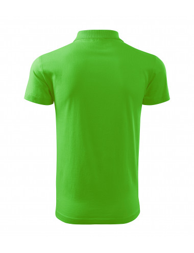 Men`s single j polo shirt. 202 green apple Adler Malfini