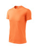 Adler MALFINI Men`s T-shirt Fantasy 124 neon mandarine logo embroidery