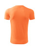 Adler MALFINI Men`s T-shirt Fantasy 124 neon mandarine logo embroidery