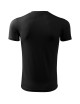 Adler MALFINI Herren T-Shirt Fantasy 124 schwarze Bekleidung mit Logo-Stickerei