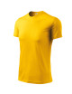 Adler MALFINI Men`s T-shirt Fantasy 124 yellow computerized logo embroidery