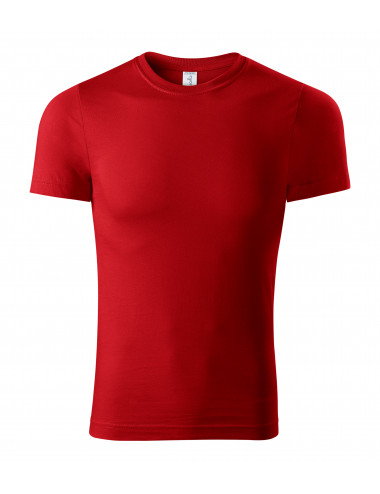 Koszulka unisex paint p73 czerwony Adler Piccolio