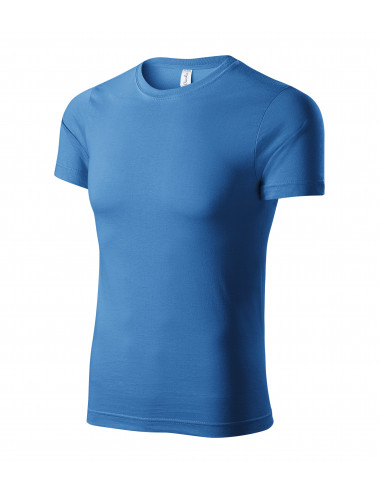 Unisex T-Shirt Farbe p73 azurblau Adler Piccolio