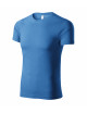 Unisex T-Shirt Farbe p73 azurblau Adler Piccolio