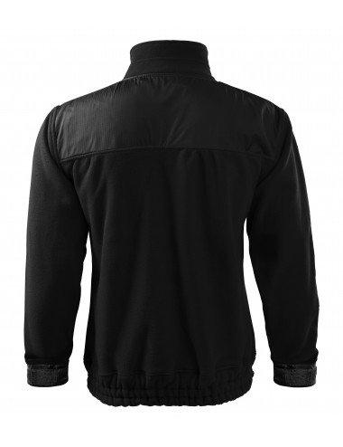 Unisex-Sweatshirt aus dickem, warmem, verstärktem Fleece, Hi-Q 506 Black Rimeck