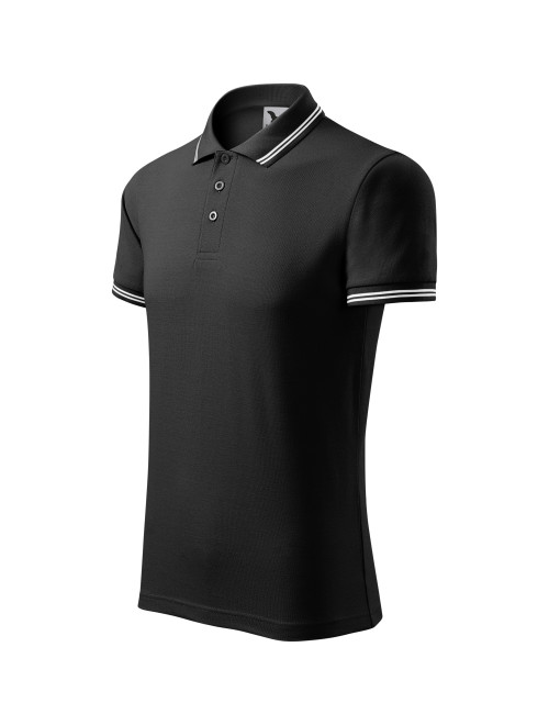 Herrenpoloshirt Urban 219 schwarz Adler Malfini