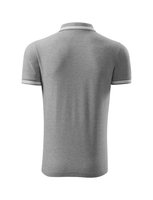 Koszulka polo męska urban 219 ciemnoszary melanż Adler Malfini