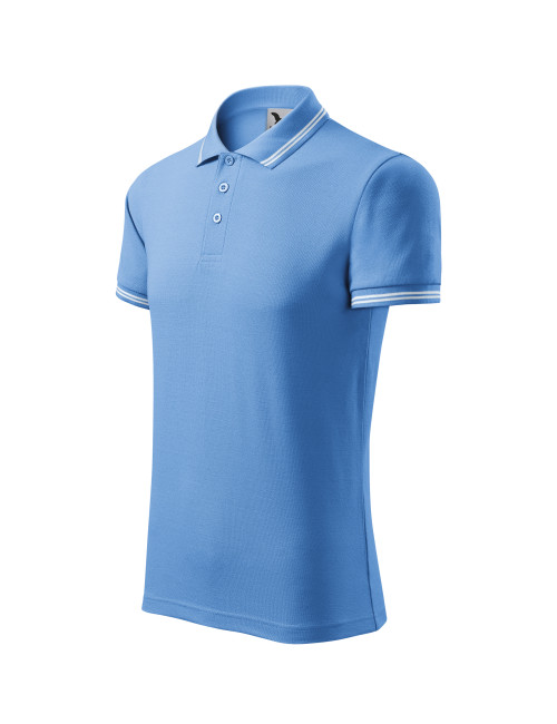 Herren-Urban-Poloshirt 219 blau Adler Malfini