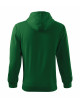 2Men`s sweatshirt trendy zipper 410 bottle green Adler Malfini