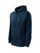 Men`s sweatshirt trendy zipper 410 navy blue Adler Malfini