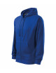 Men`s sweatshirt trendy zipper 410 cornflower blue Adler Malfini