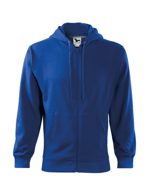 Trendiges Herren-Sweatshirt mit Reißverschluss 410 kornblumenblau Adler Malfini