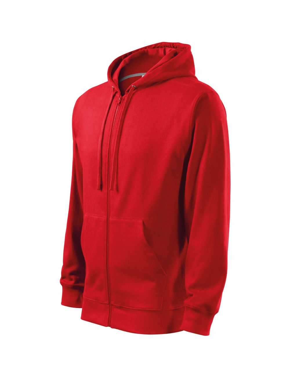 Men`s sweatshirt trendy zipper 410 red Adler Malfini