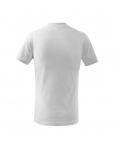Basic Kinder T-Shirt 138 weiß Adler Malfini