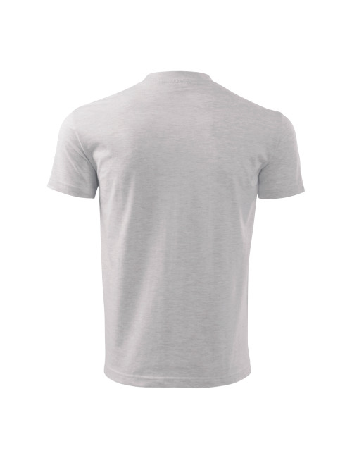 Basic Kinder T-Shirt 138 Hellgrau Melange Adler Malfini