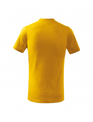 Koszulka dziecięca basic 138 żółty Adler Malfini