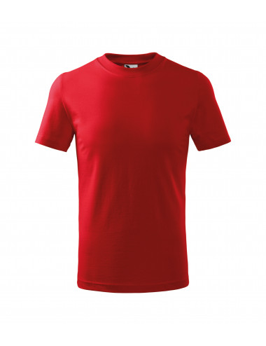 Koszulka dziecięca basic 138 czerwony Adler Malfini