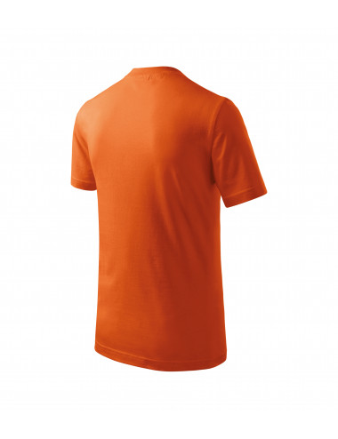 Koszulka dziecięca basic 138 pomarańczowy Adler Malfini