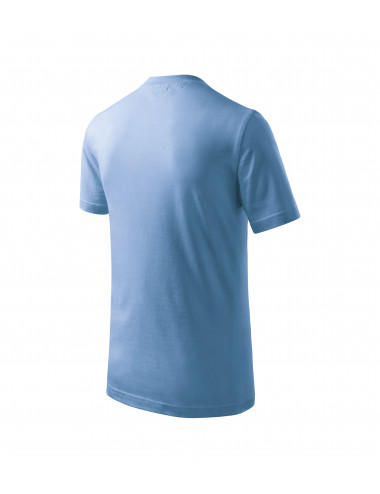 Koszulka dziecięca basic 138 błękitny Adler Malfini