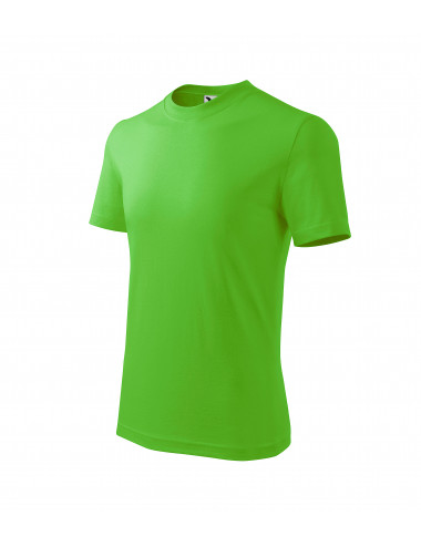Basic-Kinder-T-Shirt 138 grüner Apfel Adler Malfini