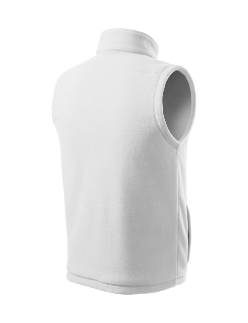 Kamizelka polarowa unisex next 518 biały Adler Rimeck