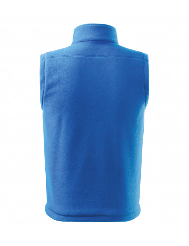 Unisex fleece vest next 518 azure Adler Rimeck