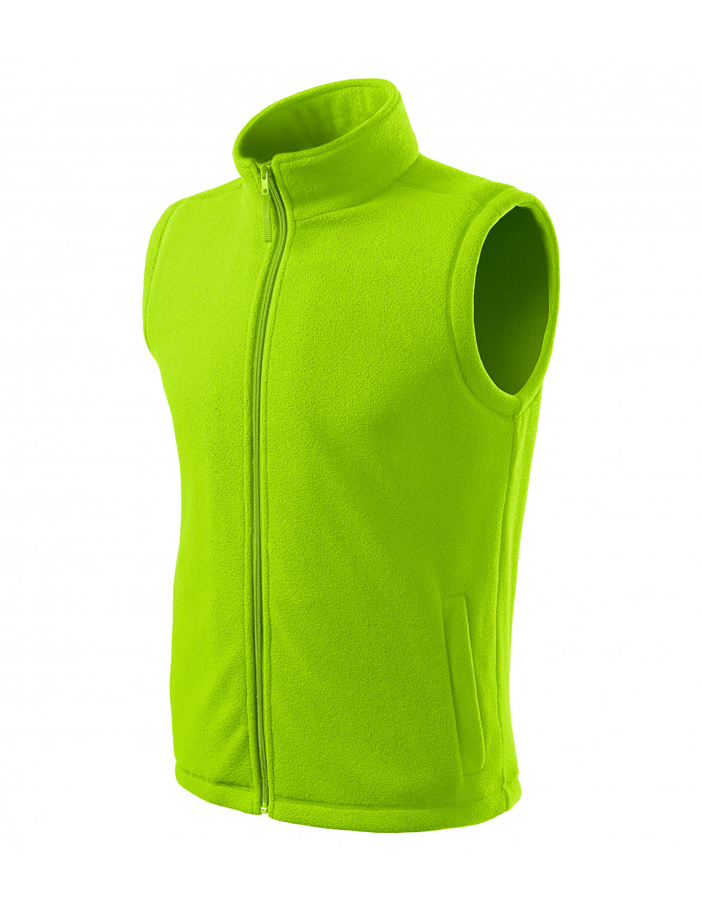 Unisex fleece vest next 518 lime Adler Rimeck