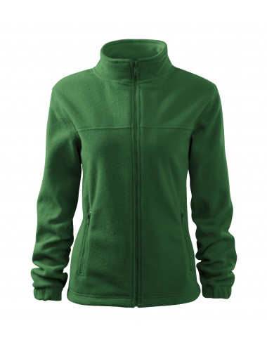 Women`s fleece jacket 504 bottle green Adler Rimeck