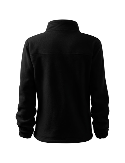 Adler RIMECK Women`s Fleece Jacket 504 black computerized logo embroidery