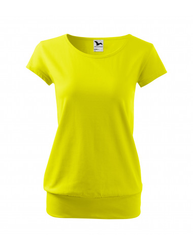 Damen T-Shirt City 120 Zitrone Adler Malfini