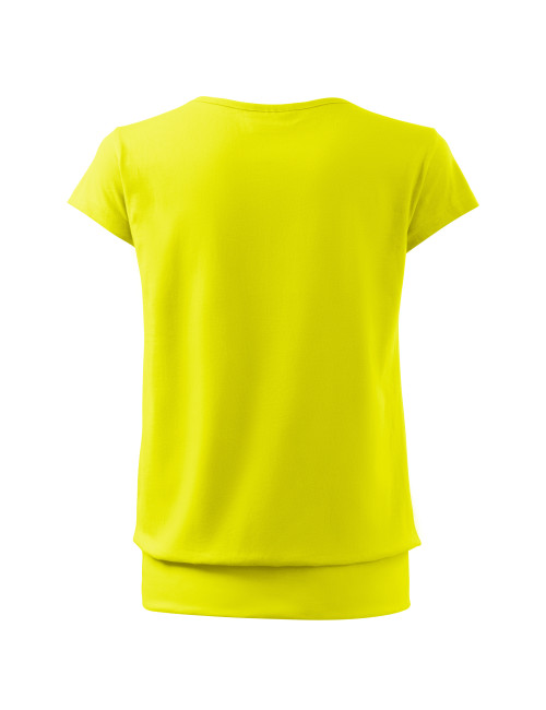 Damen T-Shirt City 120 Zitrone Adler Malfini