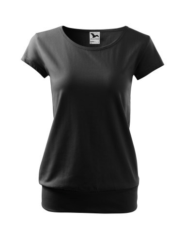 Damen T-Shirt City 120 schwarz Adler Malfini