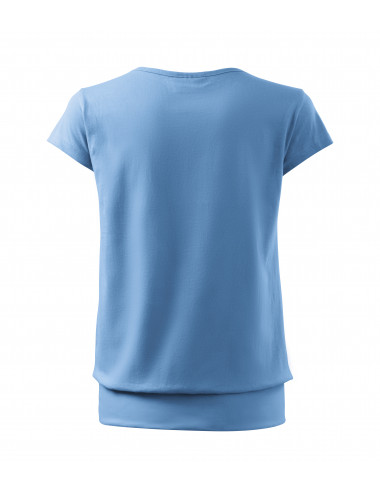 Damen T-Shirt City 120 blau Adler Malfini
