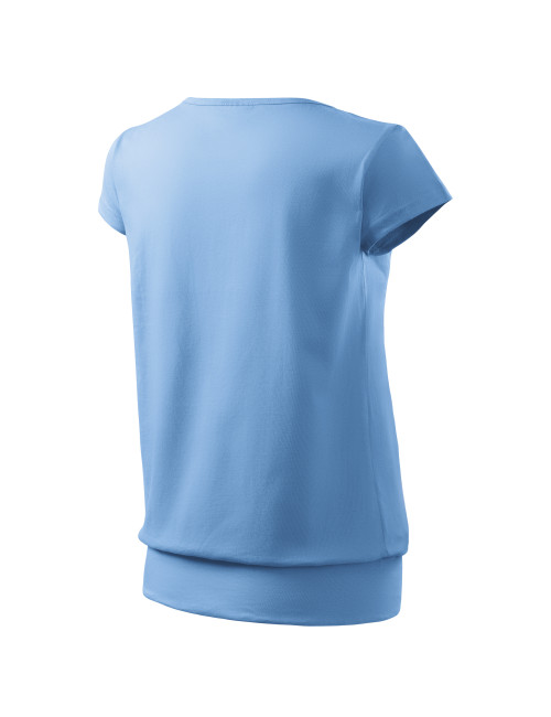 Damen T-Shirt City 120 blau Adler Malfini