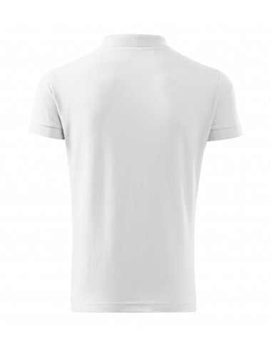 Men`s polo shirt cotton heavy 215 white Adler Malfini