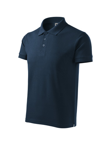 Herren-Poloshirt Baumwolle Heavy 215 Marineblau Adler Malfini