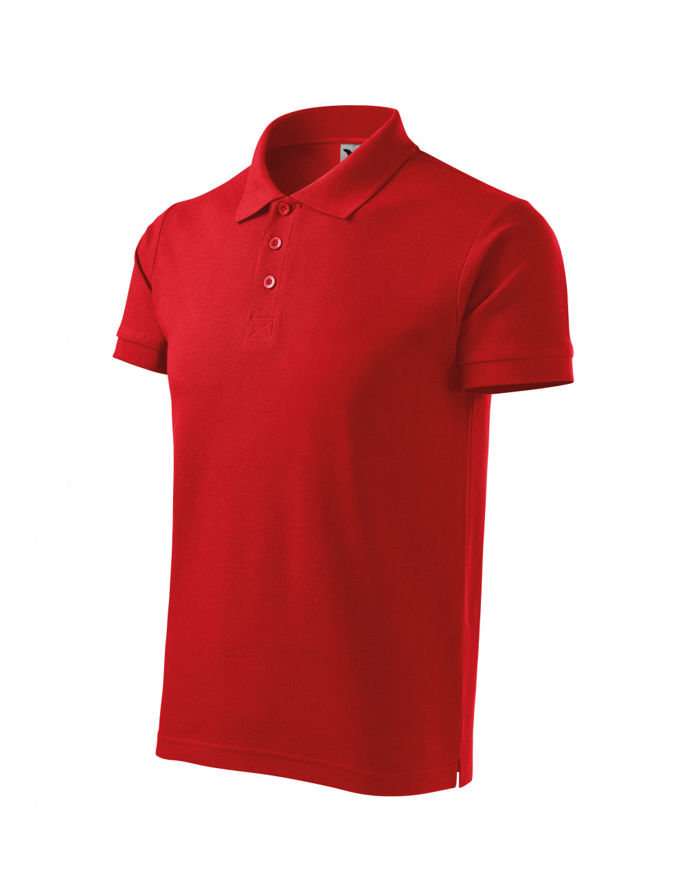 Koszulka polo męska cotton heavy 215 czerwony Adler Malfini