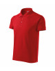 Adler MALFINI Koszulka polo męska Cotton Heavy 215 czerwony