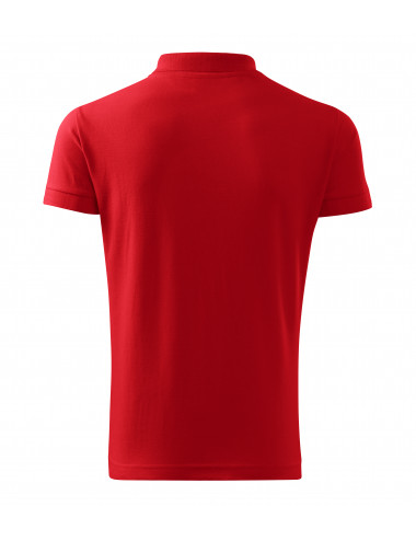 Koszulka polo męska cotton heavy 215 czerwony Adler Malfini