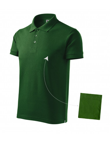 Men`s polo shirt cotton 212 bottle green Adler Malfini