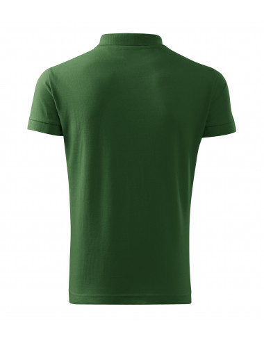 Koszulka polo męska cotton 212 zieleń butelkowa Adler Malfini