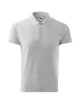 Men`s polo shirt cotton 212 light gray melange Adler Malfini