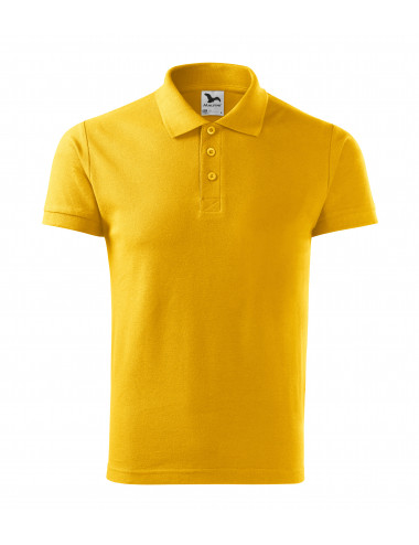 Koszulka polo męska cotton 212 żółty Adler Malfini