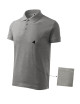 Herren-Poloshirt Baumwolle 212, dunkelgrau meliert Adler Malfini