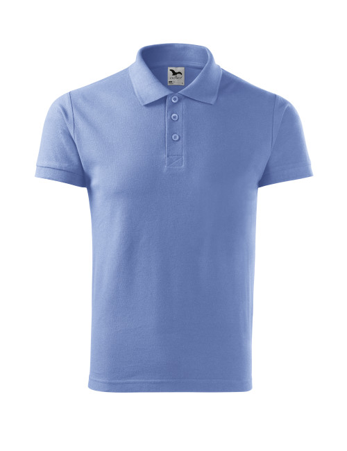 Koszulka polo męska cotton 212 błękitny Adler Malfini
